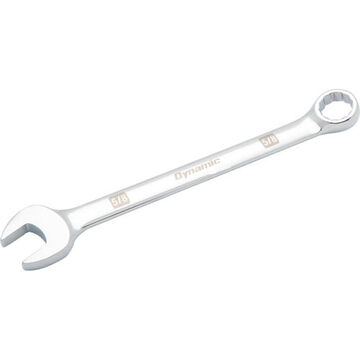 Combination Wrench, 5/8 in Opening, 12-Point, 8.07 in lg, 15 deg