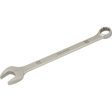 Combination Wrench, 1 in Opening, 12-Point, 13.23 in lg, 15 deg