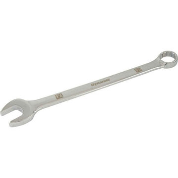 Combination Wrench, 1-1/4 in Opening, 12-Point, 16.73 in lg, 15 deg