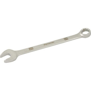 Combination Wrench, 20 mm Opening, 12-Point, 10.63 in lg, 15 deg