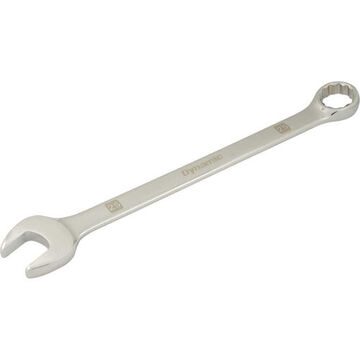 Combination Wrench, 25 mm Opening, 12-Point, 13.23 in lg, 15 deg