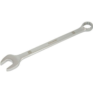 Combination Wrench, 32 mm Opening, 12-Point, 16.73 in lg, 15 deg