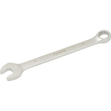 Wrench Contractor Series Combination, 16 Mm Opening, 12-point, 8.15 In Lg, 15 Deg