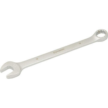 Wrench Contractor Series Combination, 18 Mm Opening, 12-point, 9.41 In Lg, 15 Deg