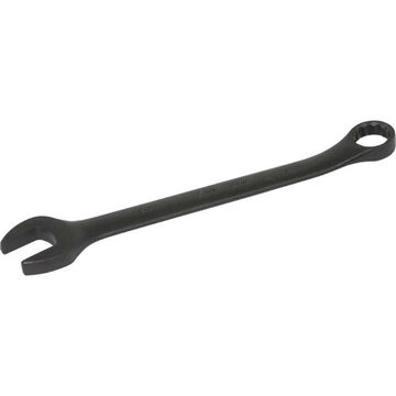 Combination Wrench, 18 mm Opening, 12-Point, 225 mm lg, 15 deg