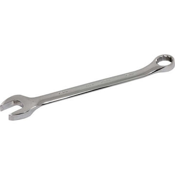Combination Wrench, 18 mm Opening, 12-Point, 225 mm lg, 15 deg