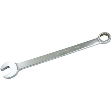 Combination Wrench, 36 mm Opening, 12-Point, 420 mm lg, 15 deg