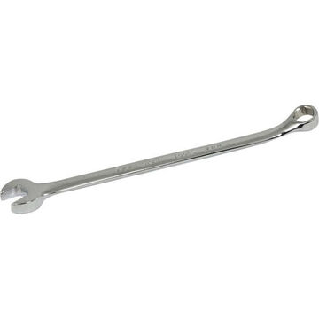 Round Shank Combination Wrench, 7 mm Opening, 6-Point, 127 mm lg, 15 deg