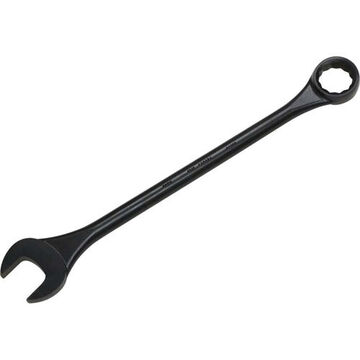 Round Shank Combination Wrench, 60 mm Opening, 12-Point, 775 mm lg, 10 deg