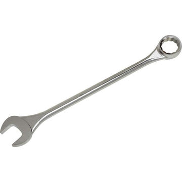 Round Shank Combination Wrench, 60 mm Opening, 12-Point, 775 mm lg, 10 deg
