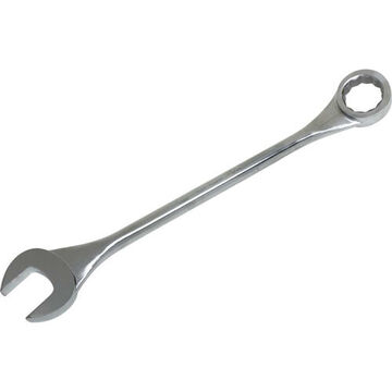 Round Shank Combination Wrench, 70 mm Opening, 12-Point, 826 mm lg, 10 deg