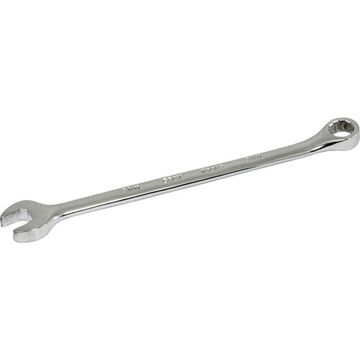 Combination Wrench, 8 mm Opening, 12-Point, 140 mm lg, 15 deg