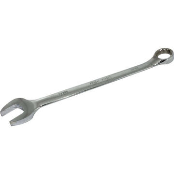 Metric Combination Wrench, 27 mm Opening, 12-Point, 359 mm lg, 15 deg