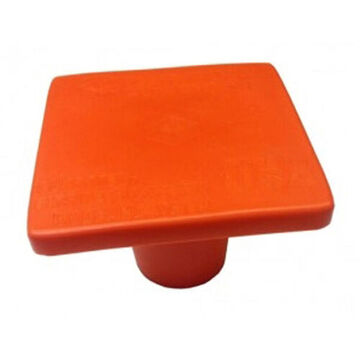 Impalement Safety Cap Concrete Tool, #3 to #11, Orange