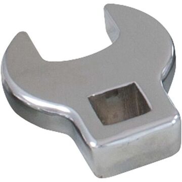 Open End Crowfoot Wrench, 3/8 in Opening, 1.31 in lg, 3/8 in Drive