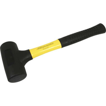 Single Color Dead Blow Hammer, 13.4 in lg, 2 lb