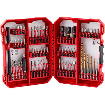 Impact Duty Drill and Drive Set, 60-Piece, Alloy Steel