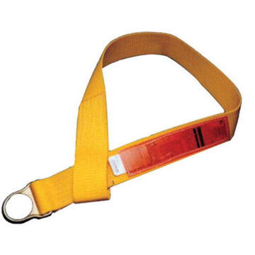 Anchorage Connector Strap, Nylon, Yellow