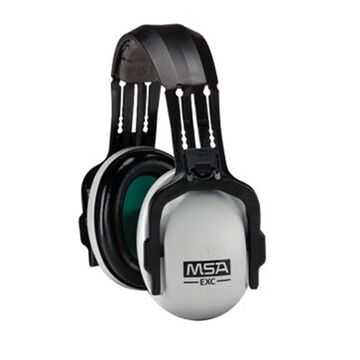 Ear Muff Exc Headband 26 Db, Gray, Over-head, Polypropylene
