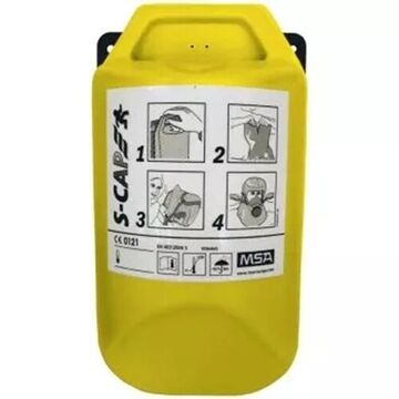 Hotte de secours, 6 po la, 11 po ha, 5 po pro, PVC