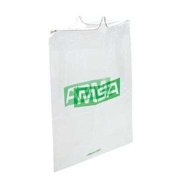 Drawstring Bag, Nylon, Green/White
