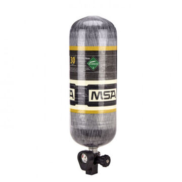 Cylinder And Valve Assembly Stealth Low Pressure, 30 Min, 2216 Psig, Carbon Fiber, Grey