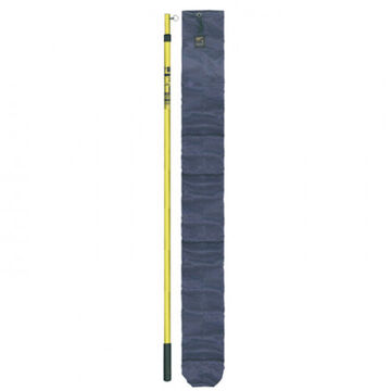 Adjustable Extension Pole, Fiberglass, Yellow