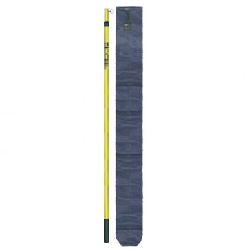 Pole Adjustable Extension, Fiberglass, Yellow