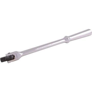 Hand Ratchet, Chrome, 3/8 in Drive, 9.6 in lg
