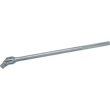 Flex Handle Wrench, Chrome, 1 in Drive, 26.5 in lg