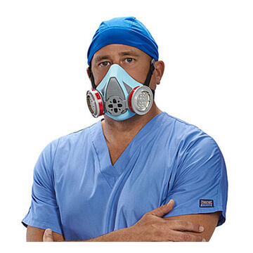 Half Mask Respirator, Large, 900, Blue