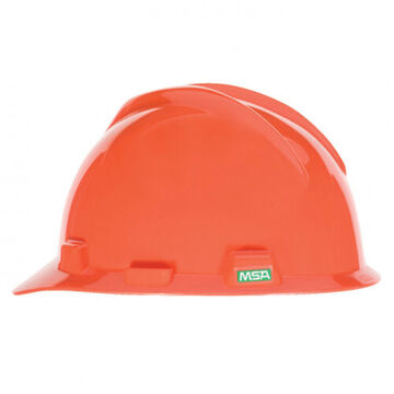 Casque dur, s'ajuste au chapeau 6-1/2 à 8 po, orange, polyéthylène, Staz-On, E