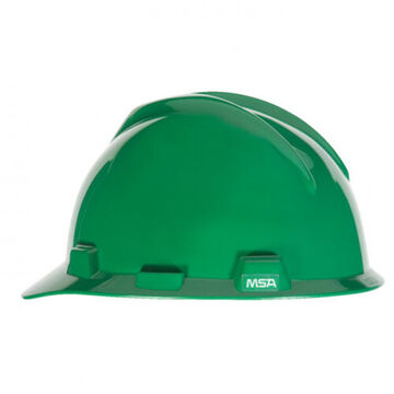 Hard Hat, 6-1/2 To 8 In Fits Hat, Green, Polyethylene, Staz-on, E