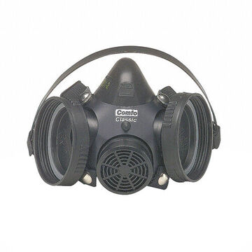 Half Mask Respirator, Small, Standard, Black