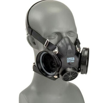 Half Mask Respirator, Small, Black