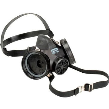 Half Mask Respirator, Small, Black