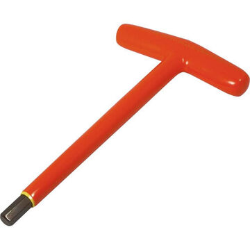 Insulated Hex Key, 10 mm Tip, Steel