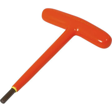 Insulated Hex Key, 5/32 in Tip, Steel