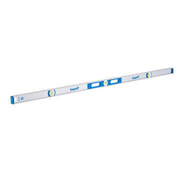 Level Non-magnetic I-beam, 72 In Lg, 3-vial, Aluminum, 0.0005 In