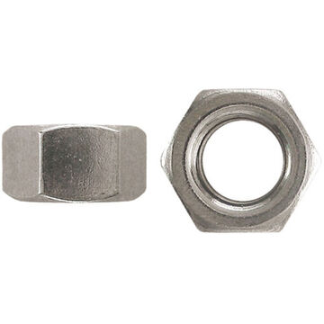 Hex Nut, M5 x 0.8, Stainless Steel, Grade 8