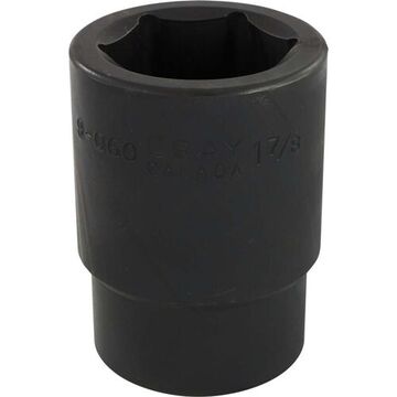 Standard Length Impact Socket, 1-7/8 in Socket, #5 Drive, 3.86 in lg, Steel