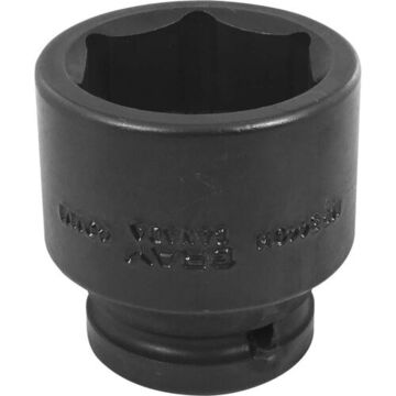 Standard Length Impact Socket, 40 mm Socket, 3/4 in Drive, 58 mm lg, Steel