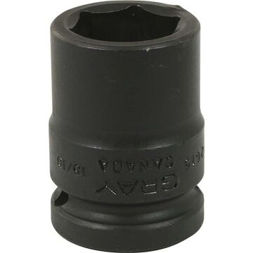 Regular Length Impact Socket, 15/16 in Socket, 3/4 in Drive, 2.05 in lg, Steel