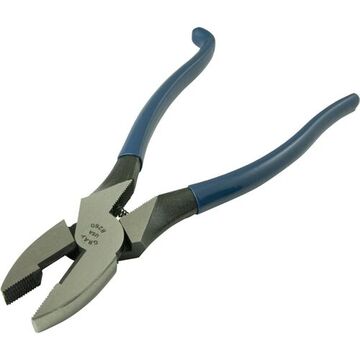 Ironworkers Plier, 8 in lg