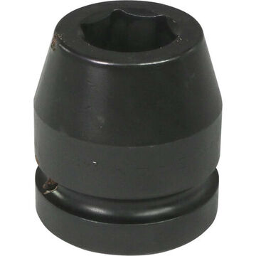 Standard Length Impact Socket, 24 mm Socket, 1 in Drive, 58 mm lg, Steel