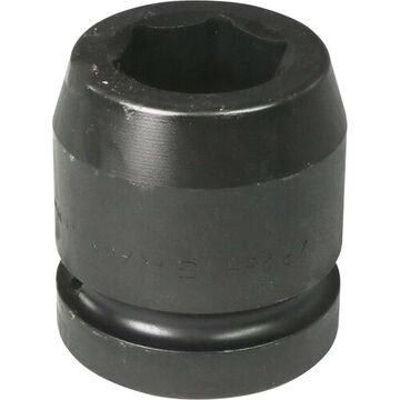 Standard Length Impact Socket, 28 mm Socket, 1 in Drive, 58 mm lg, Steel
