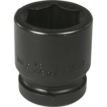 Standard Length Impact Socket, 38 mm Socket, 1 in Drive, 62 mm lg, Steel