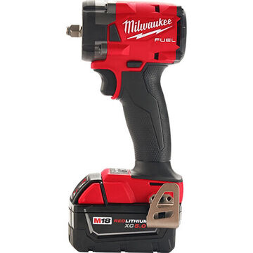 Wrench Compact Impact, Standard, 3/8 In Drive, 250 Ft-lb, 18 V