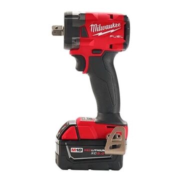 Impact Wrench Compact, Standard, 1/2 In Drive, 250 Ft-lb, 18 V
