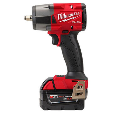 Mid-torque Impact Wrench, Standard, 3/8 In Drive, 600 Ft-lb, 18 V